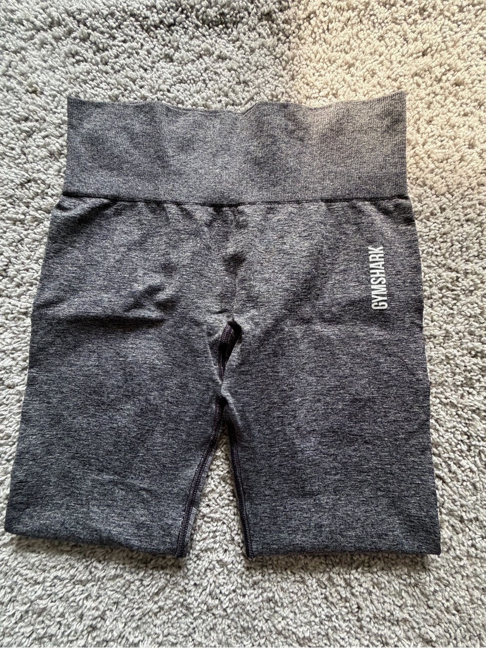 Gymshark Charcoal Gray High-Waisted Seamless Leggings